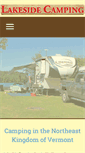 Mobile Screenshot of lakesidecamping.com